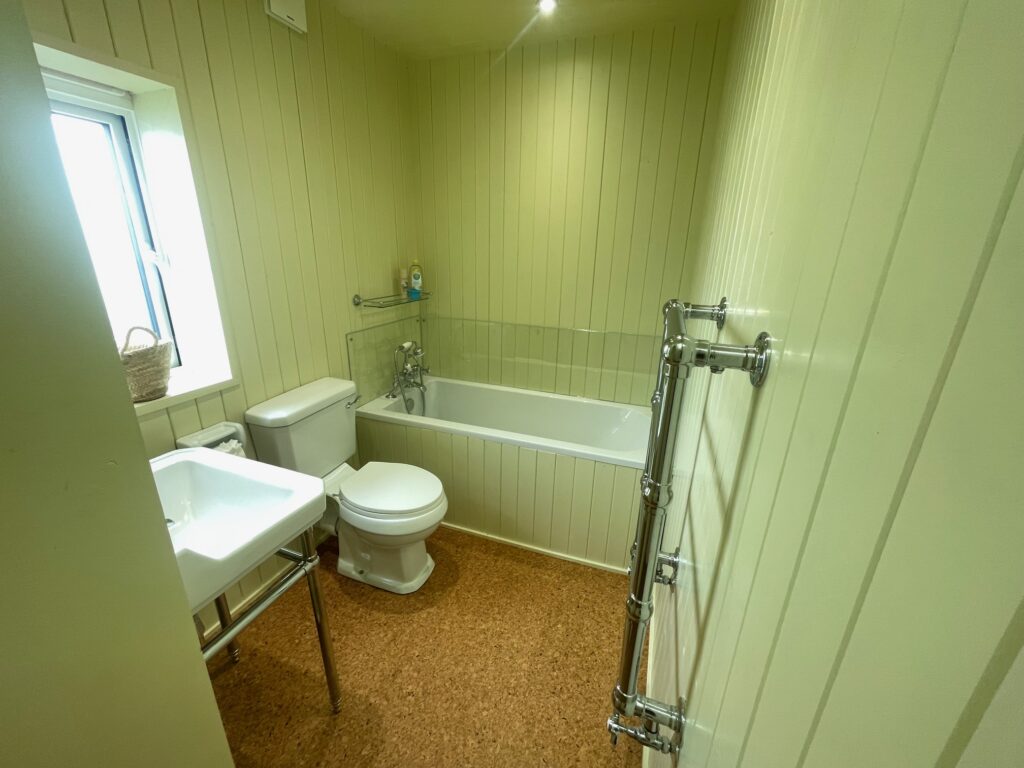 The bathroom was dated before Dymchurch Improvements started this renovation.
