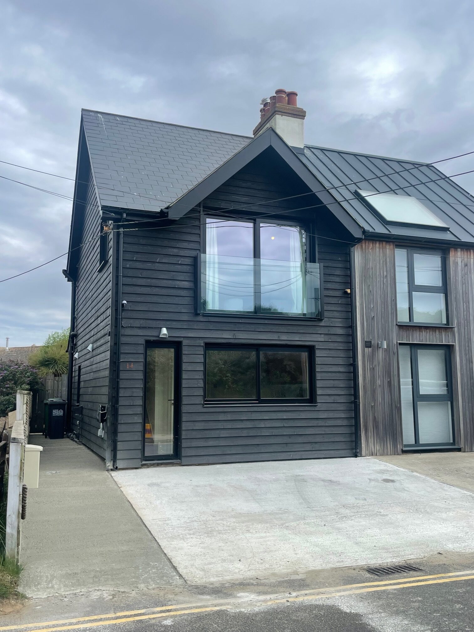 A house renovation project in Camber Sands by Dymchurch Improvements.