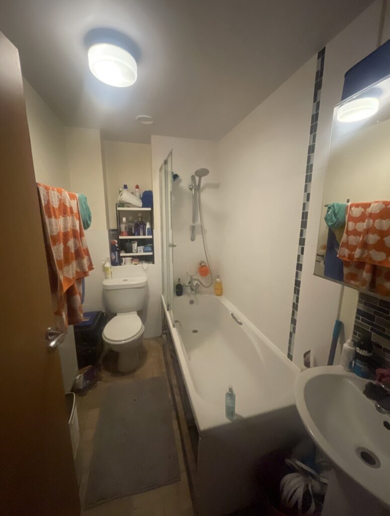 An overview from the bathroom project carried out by Dymchurch Improvments